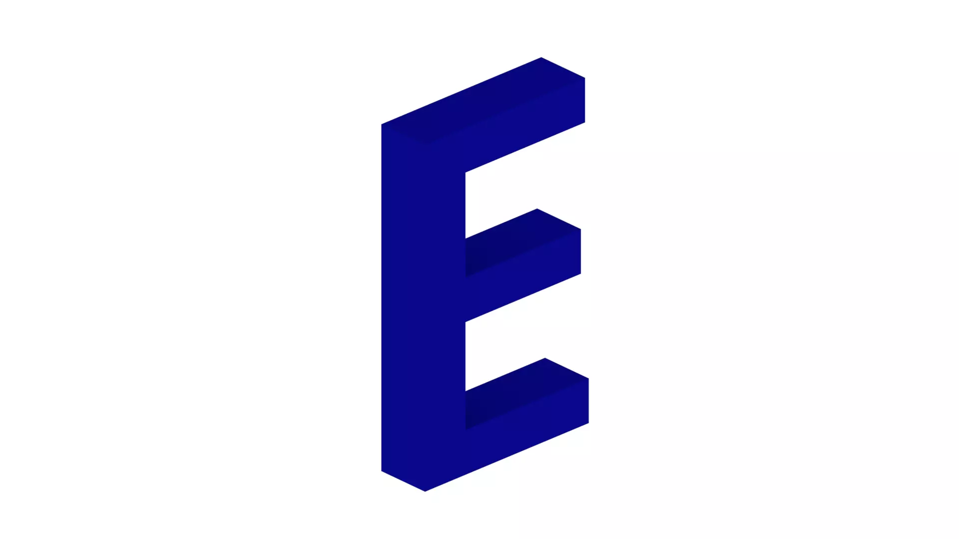Uwanile Letter E Dimensions 15 mm Tall per 5 mm deep Free 3D print model