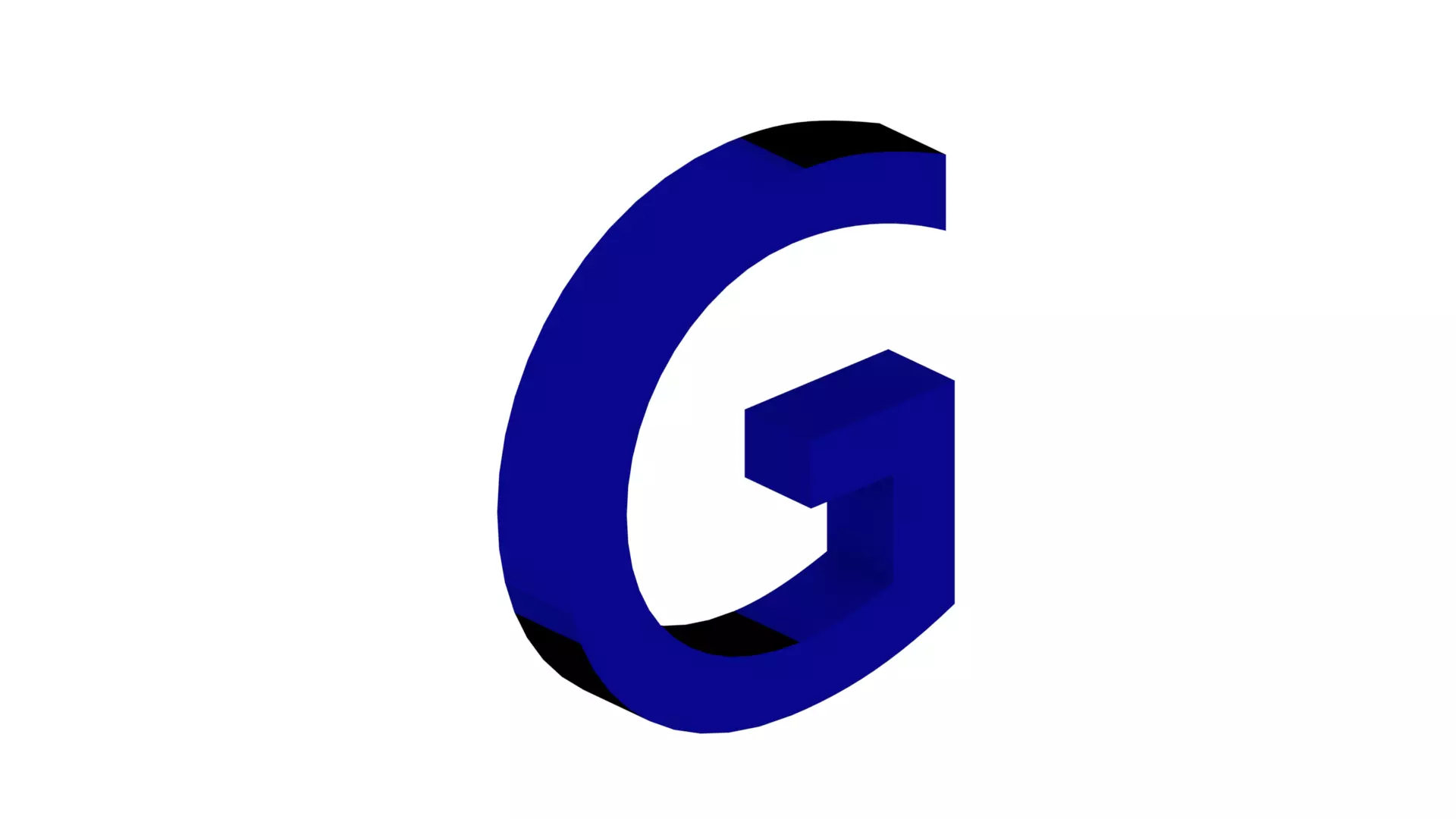 Uwanile Letter G Dimensions 15 mm Tall per 5 mm deep Free 3D print model