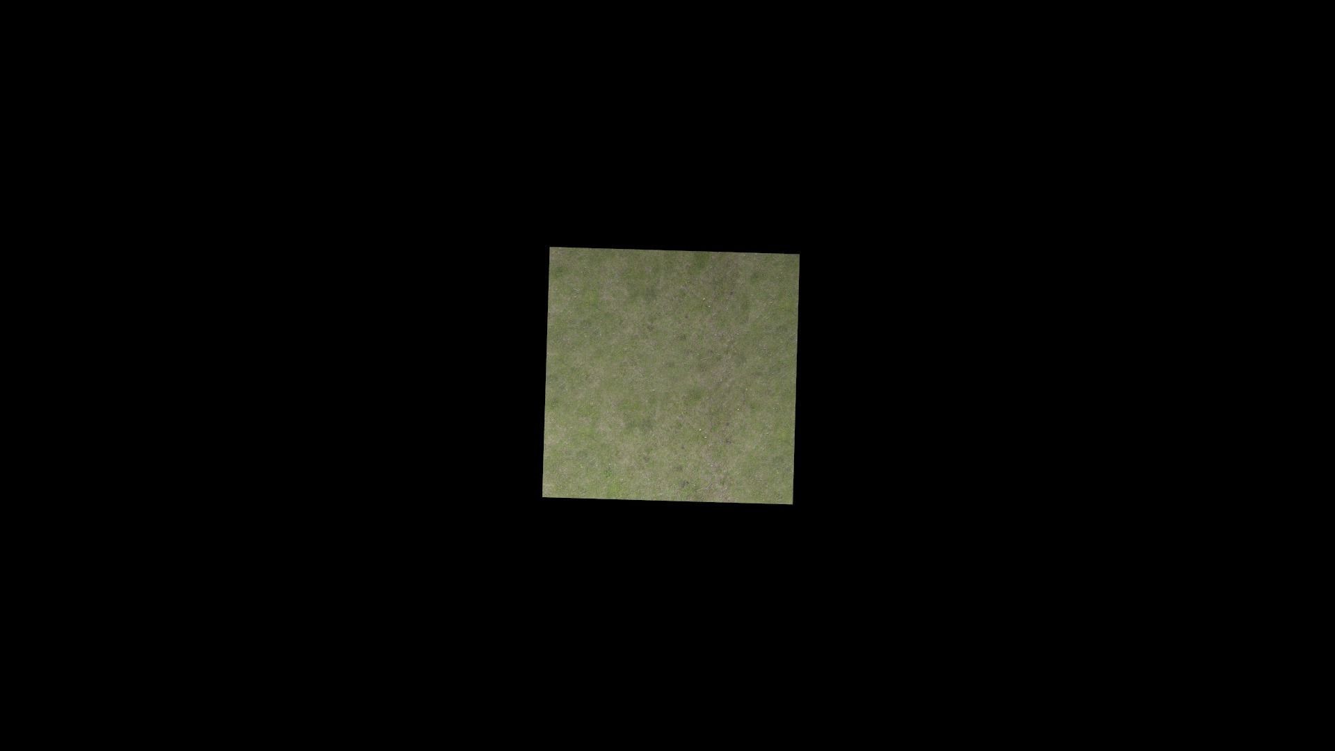 Grass square of Free low-poly 3D model_6