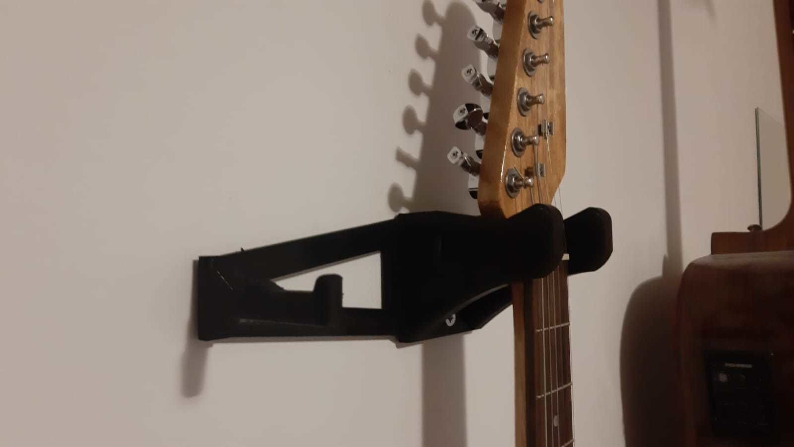 GUITAR AND HEADPHONES HANGER 3D print model_4