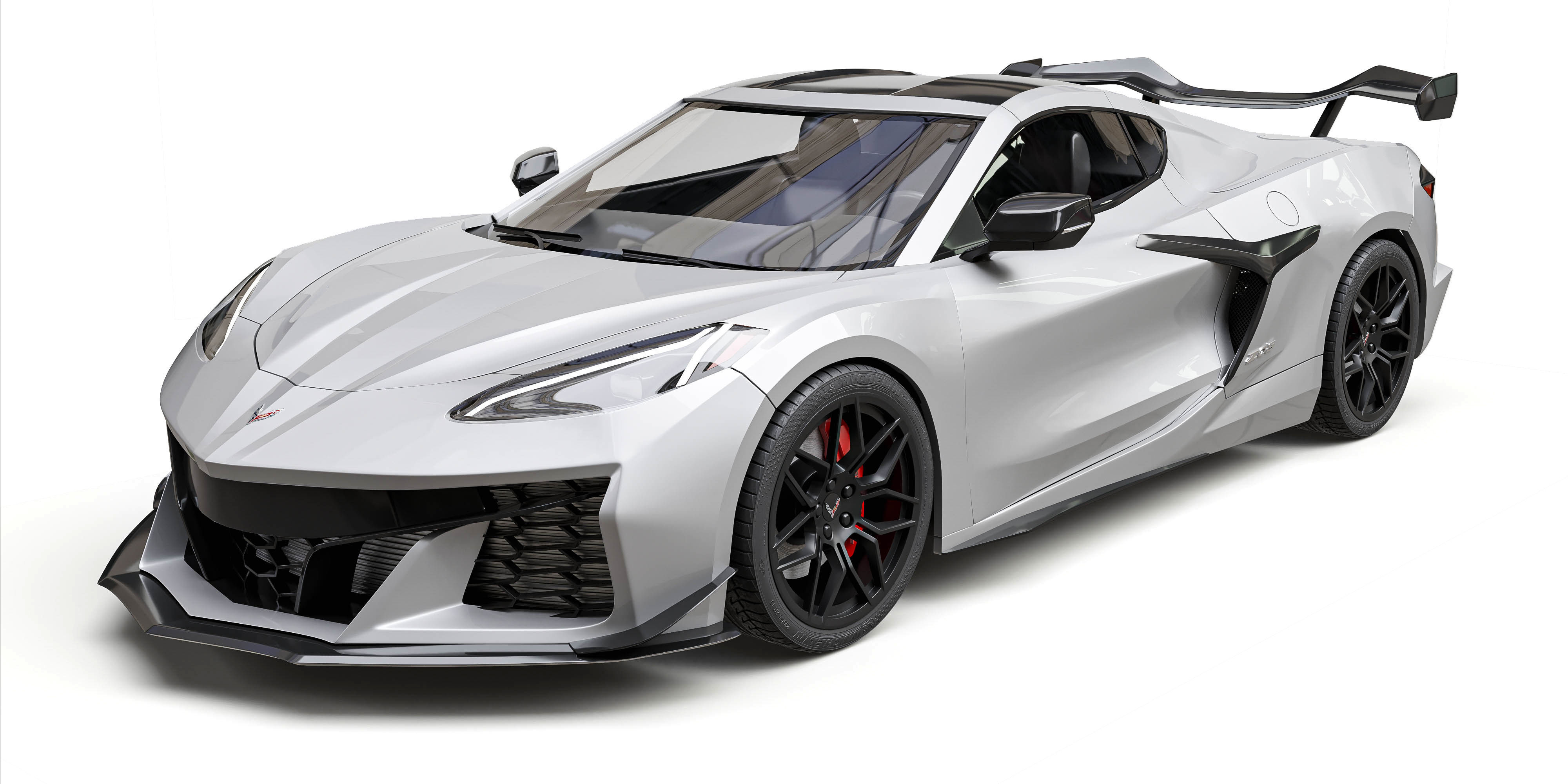 Chevrolet Corvette Z06 2023 3D model_4