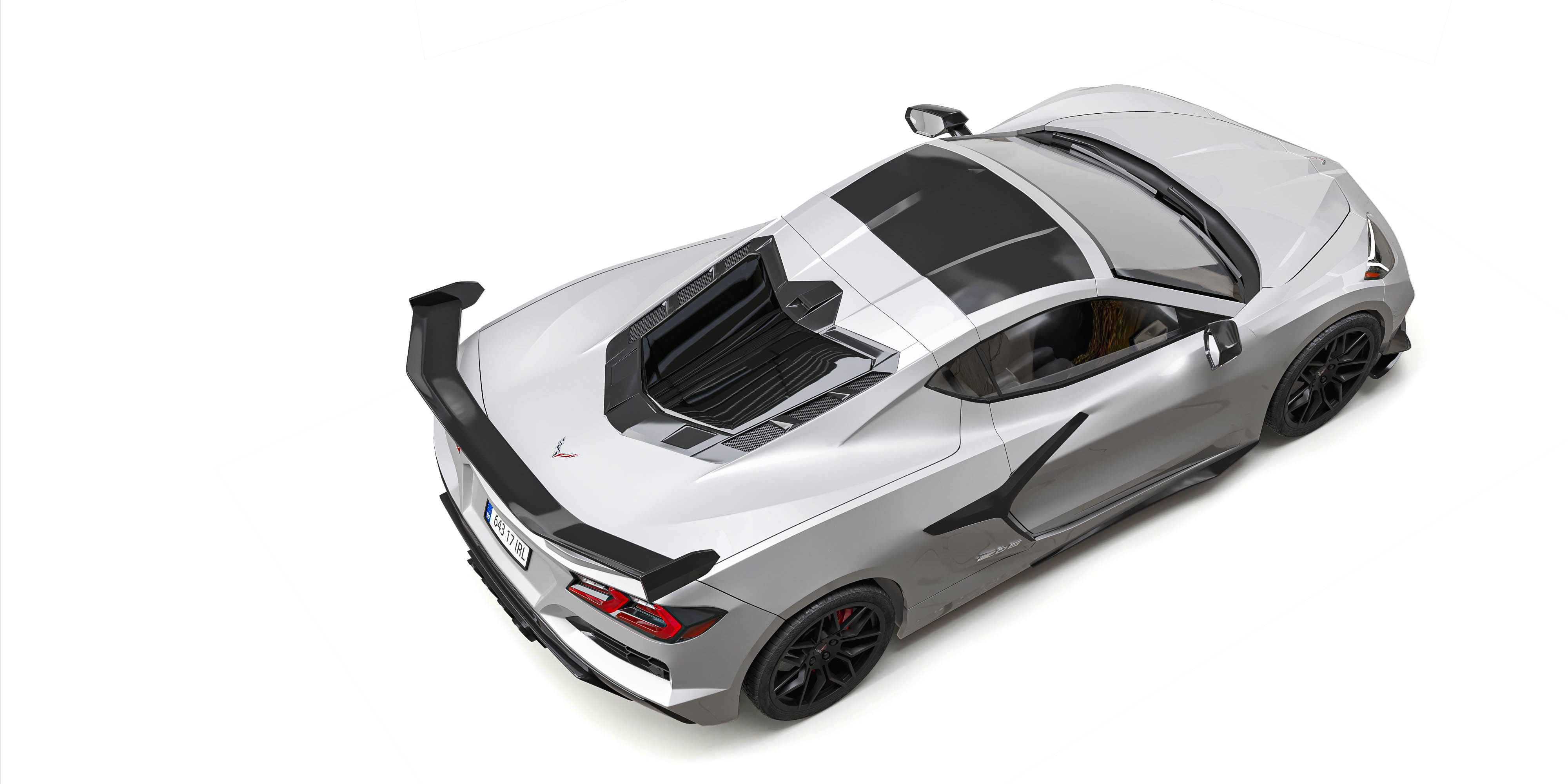 Chevrolet Corvette Z06 2023 3D model_9