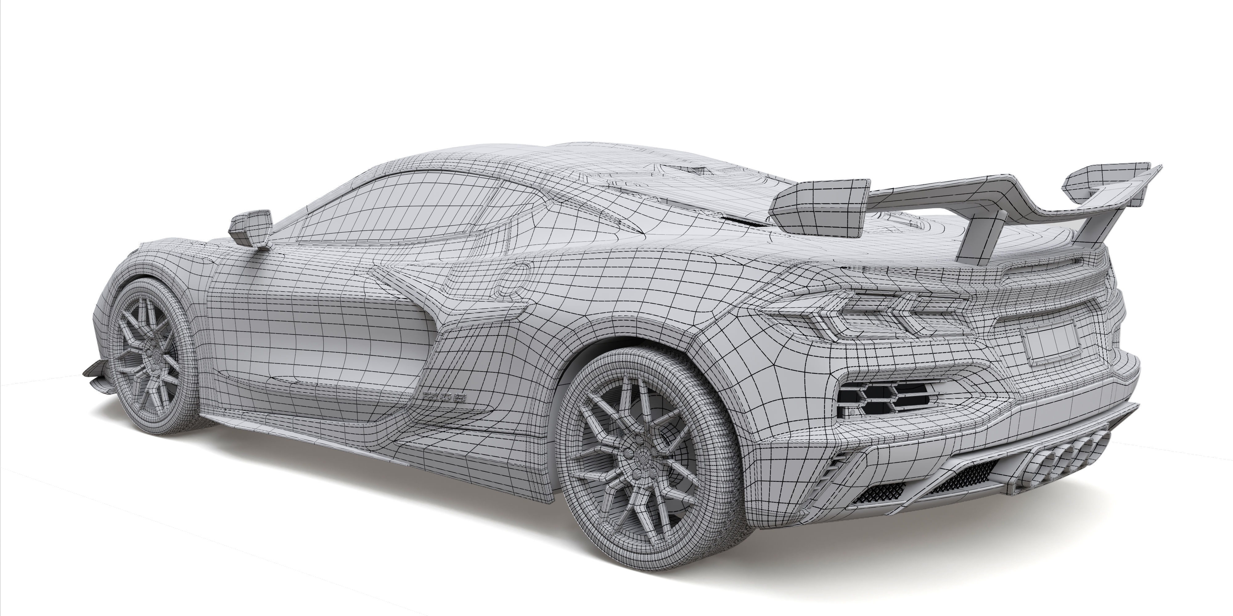 Chevrolet Corvette Z06 2023 3D model_13