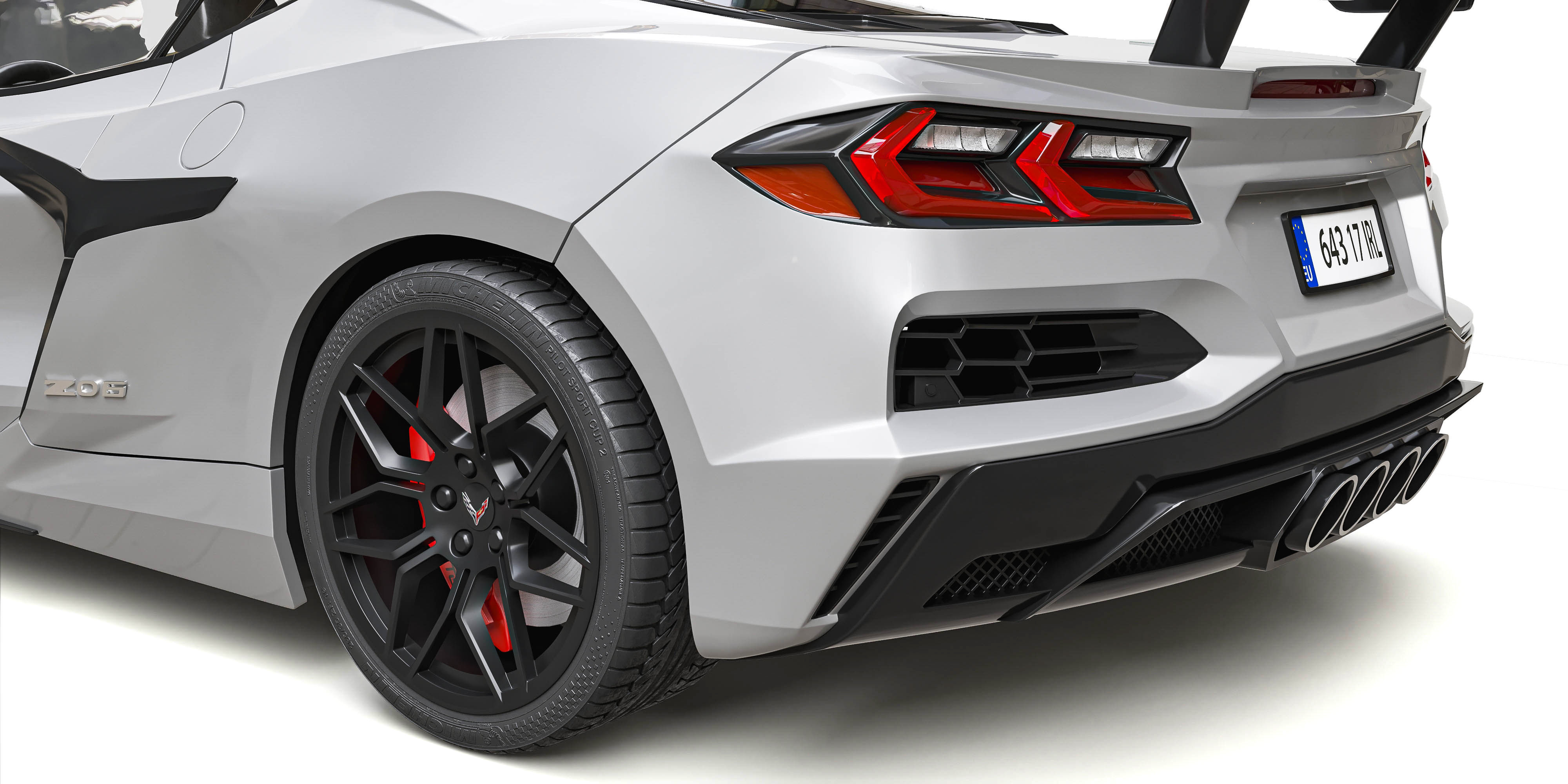 Chevrolet Corvette Z06 2023 3D model_11