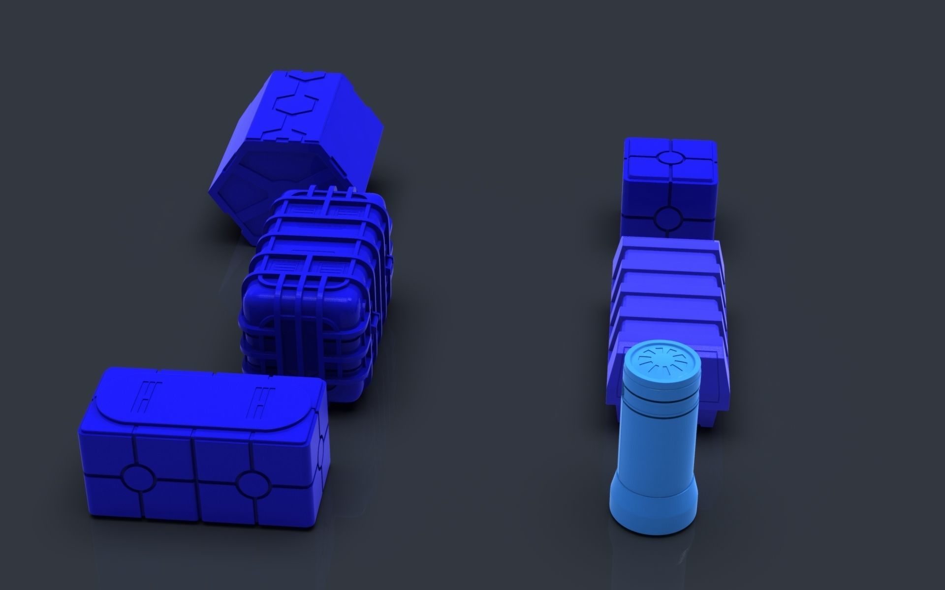 star wars cargo pack 3D print model_2