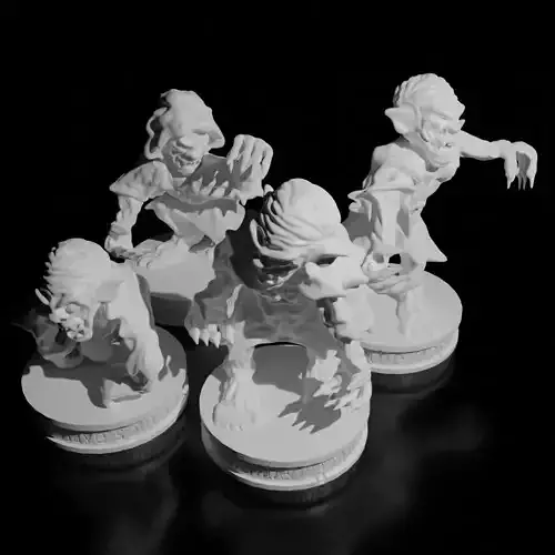 Ghoul Miniature Set
