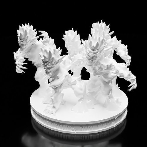 Needle Blight Swarm Miniature 3D print model