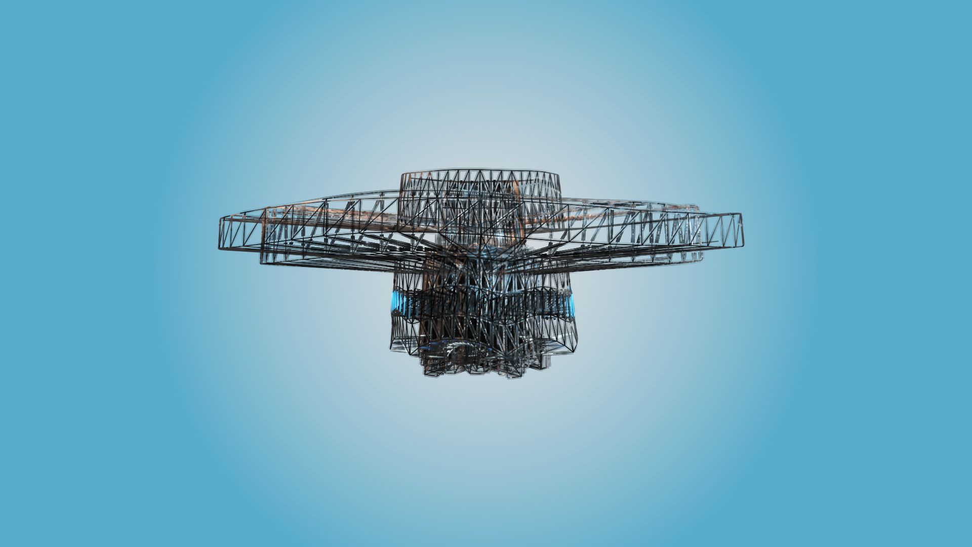 UFO II 3D model_8