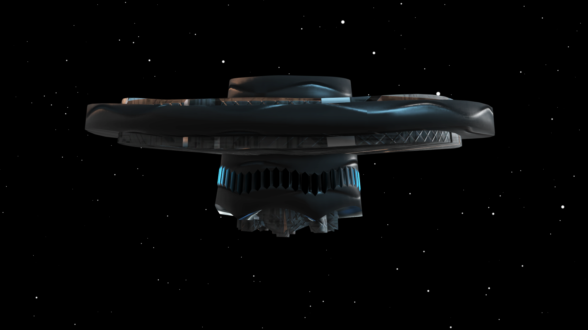 UFO II 3D model_2