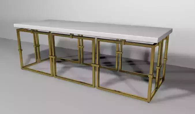 Century Grand Tour Cocktail or Coffee Table