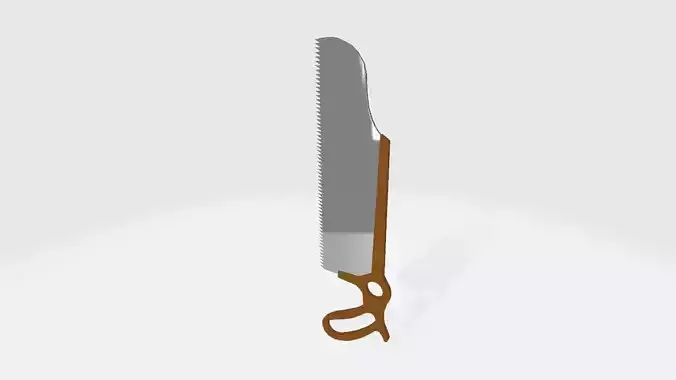 Hacksaw wood 3D