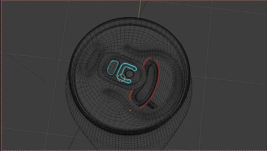 SODA CAN FLUID SPLASH 3D model_7