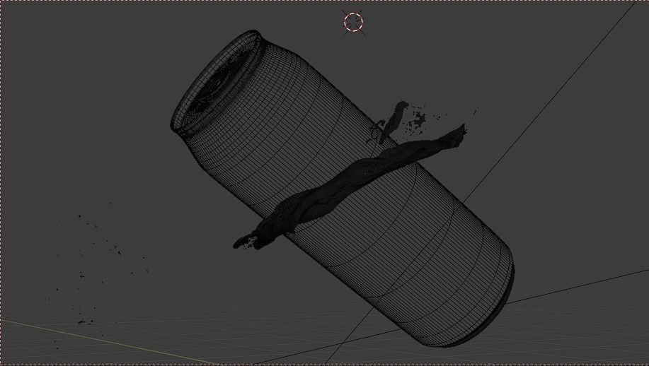 SODA CAN FLUID SPLASH 3D model_17