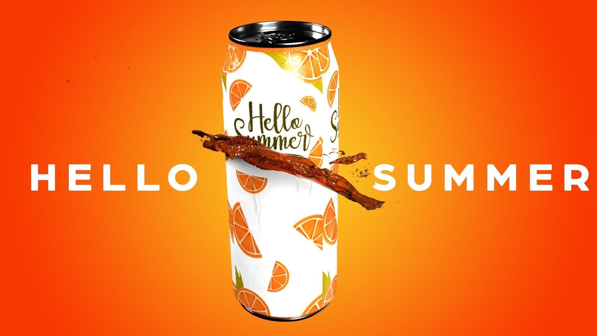 SODA CAN FLUID SPLASH 3D model_15