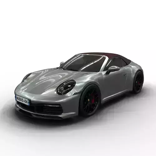 Porsche 992 3D model