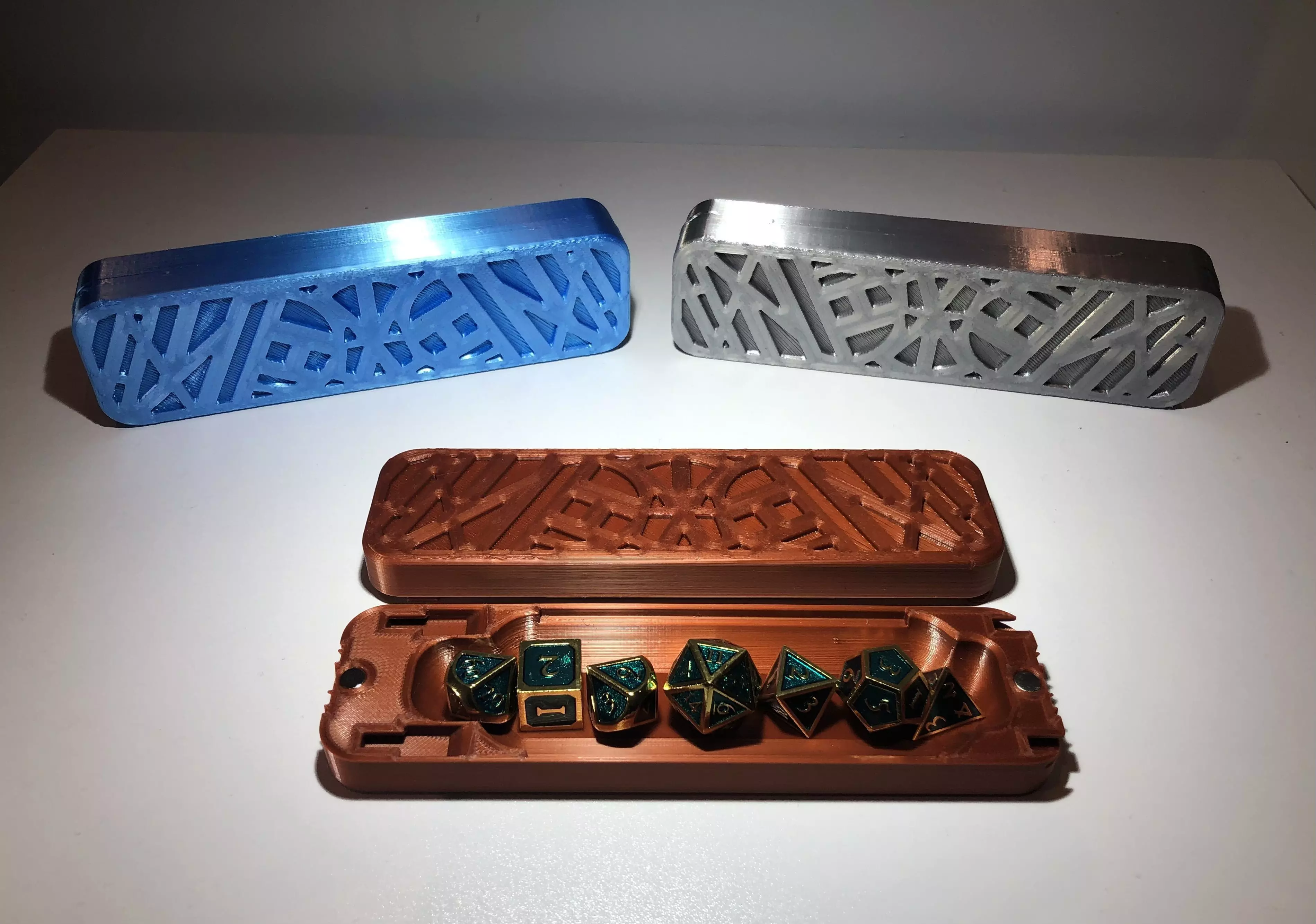 Dnd Dice Holder - Dungeons and Dragons -Customizable Dice Holder 3D print model_0