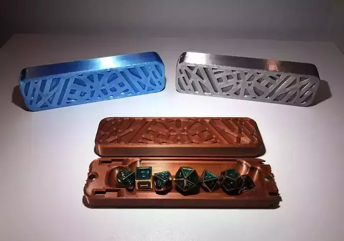 Dnd Dice Holder - Dungeons and Dragons -Customizable Dice Holder 3D print model