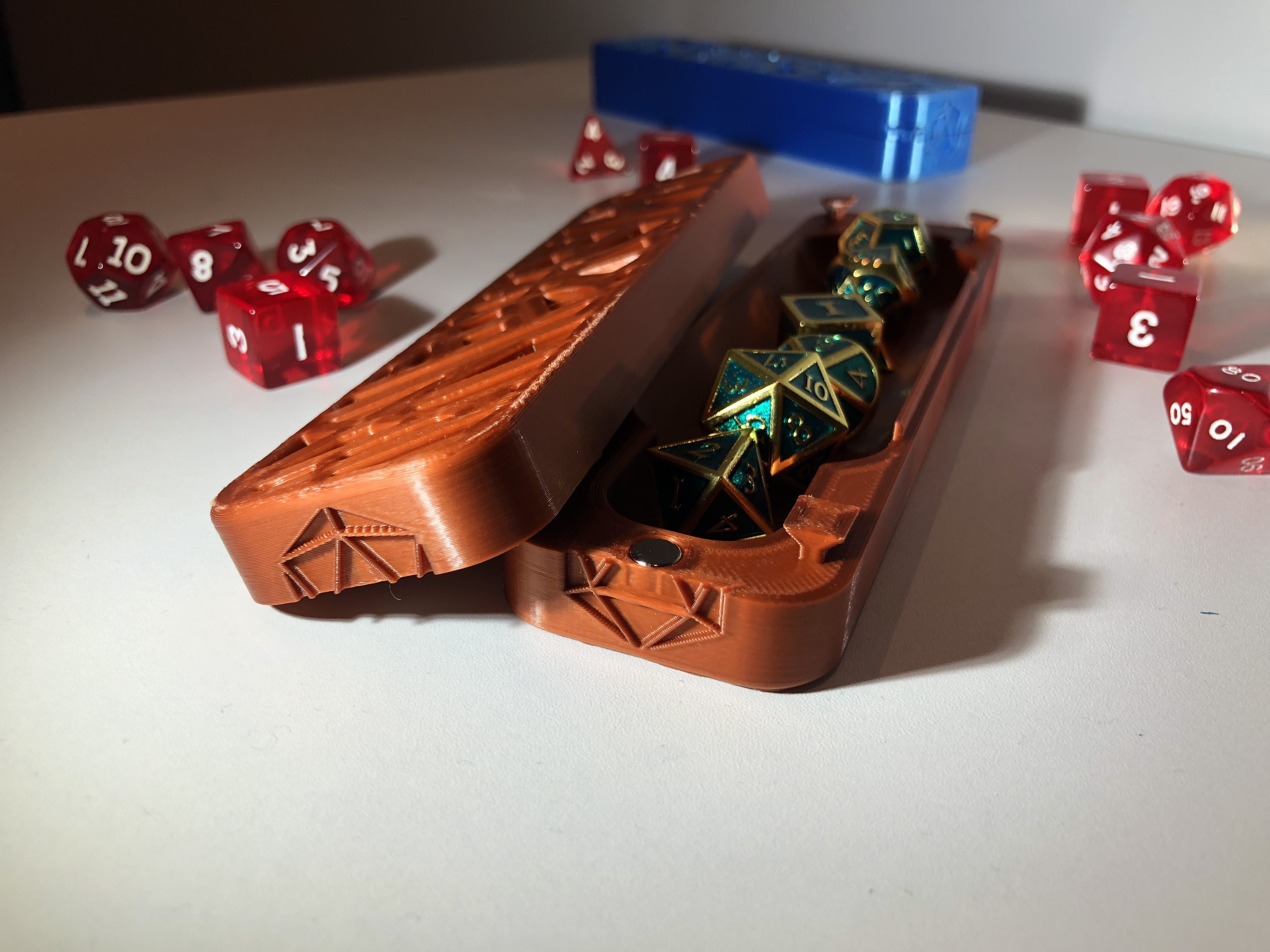 Dnd Dice Holder - Dungeons and Dragons -Customizable Dice Holder 3D print model_5