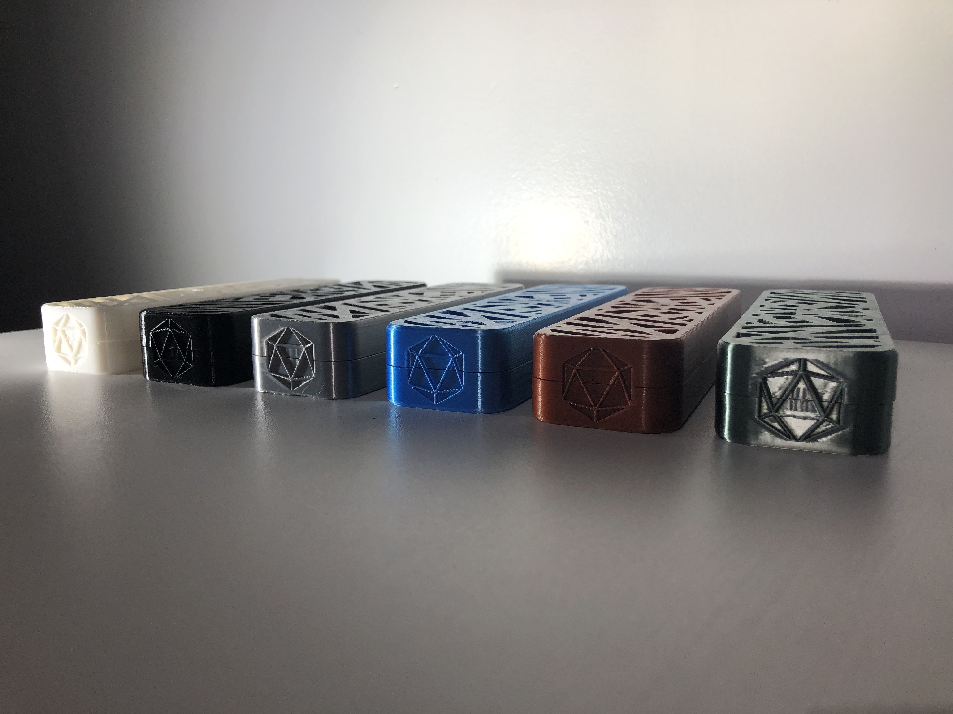 Dnd Dice Holder - Dungeons and Dragons -Customizable Dice Holder 3D print model_7