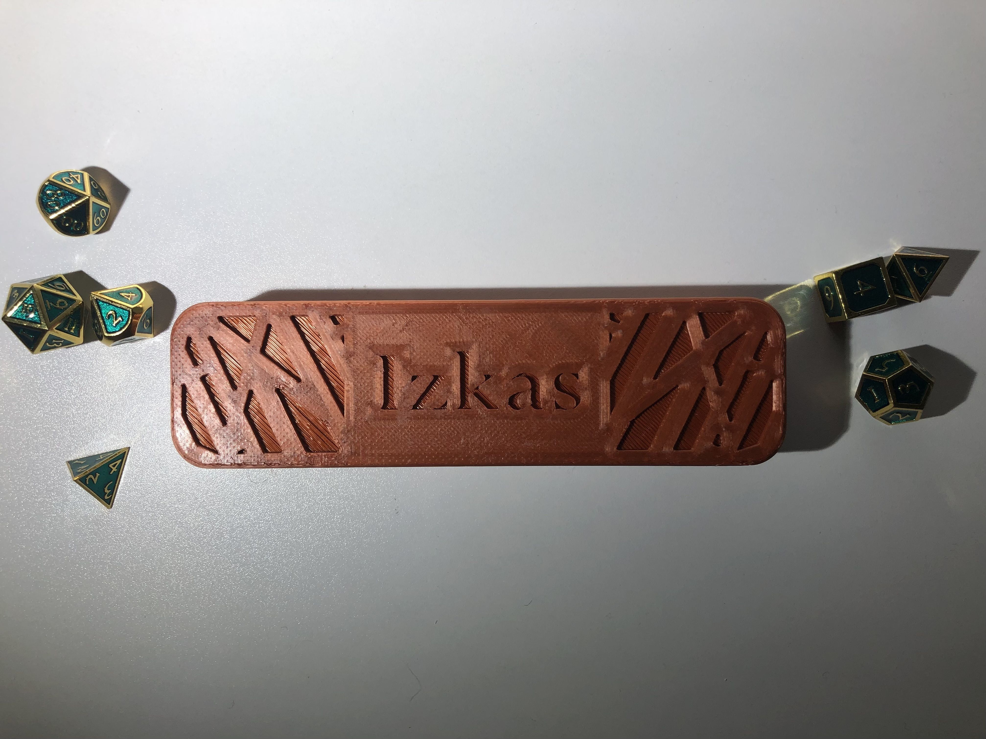 Dnd Dice Holder - Dungeons and Dragons -Customizable Dice Holder 3D print model_11