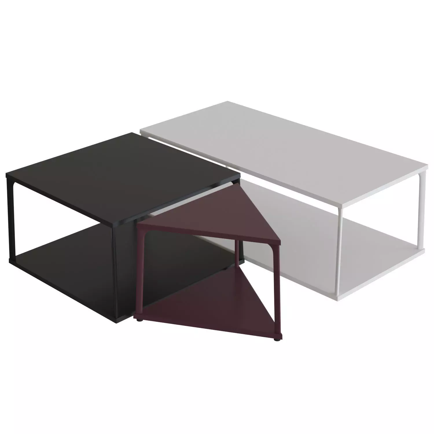 Elffel Coffee Table 3D model_0