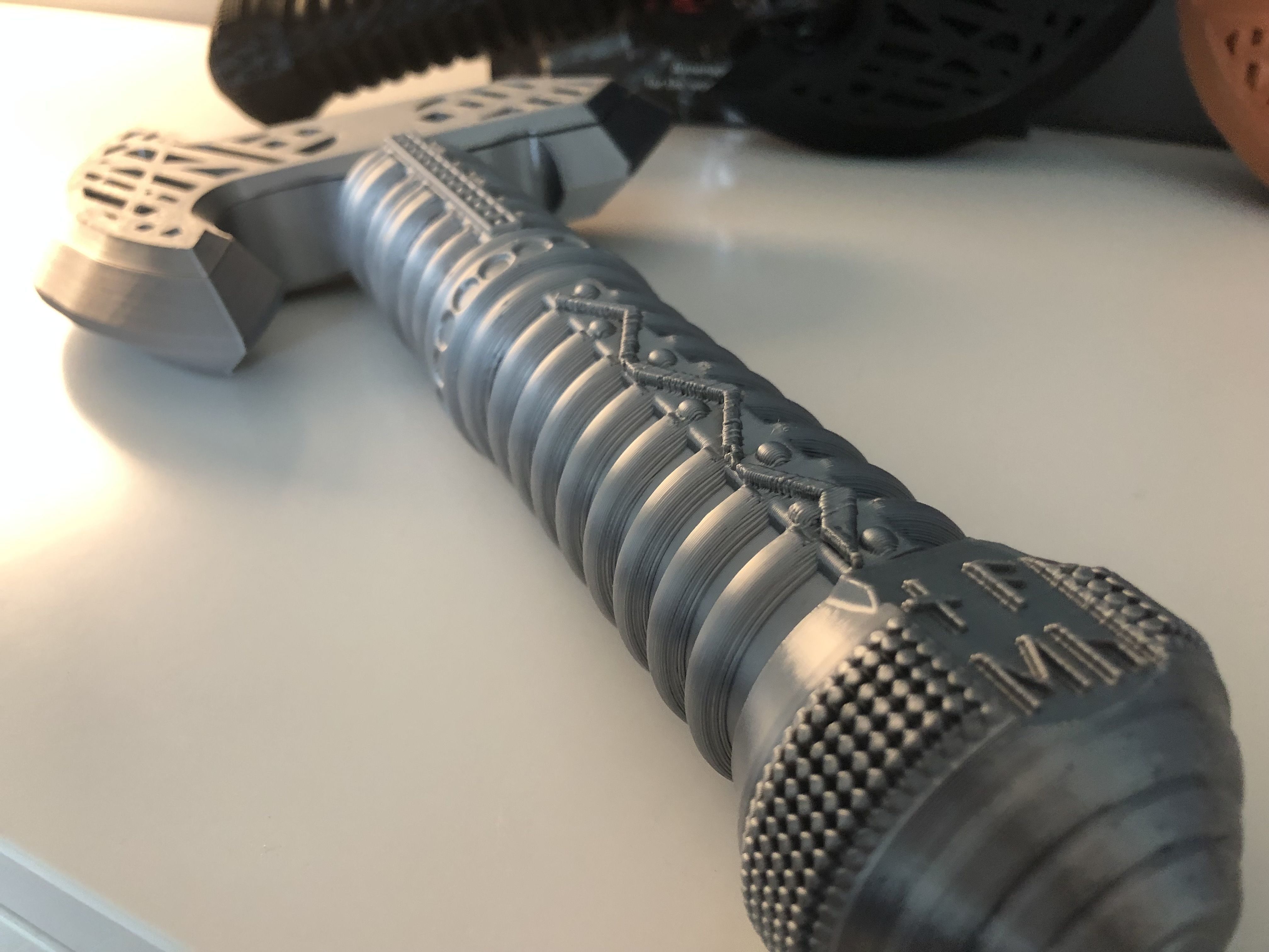 Dnd Dice Axe - Dungeons and Dragons 3D print model_6