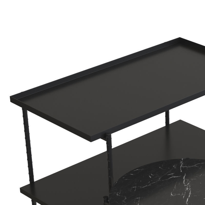 Rebar Side Table 3D model_1