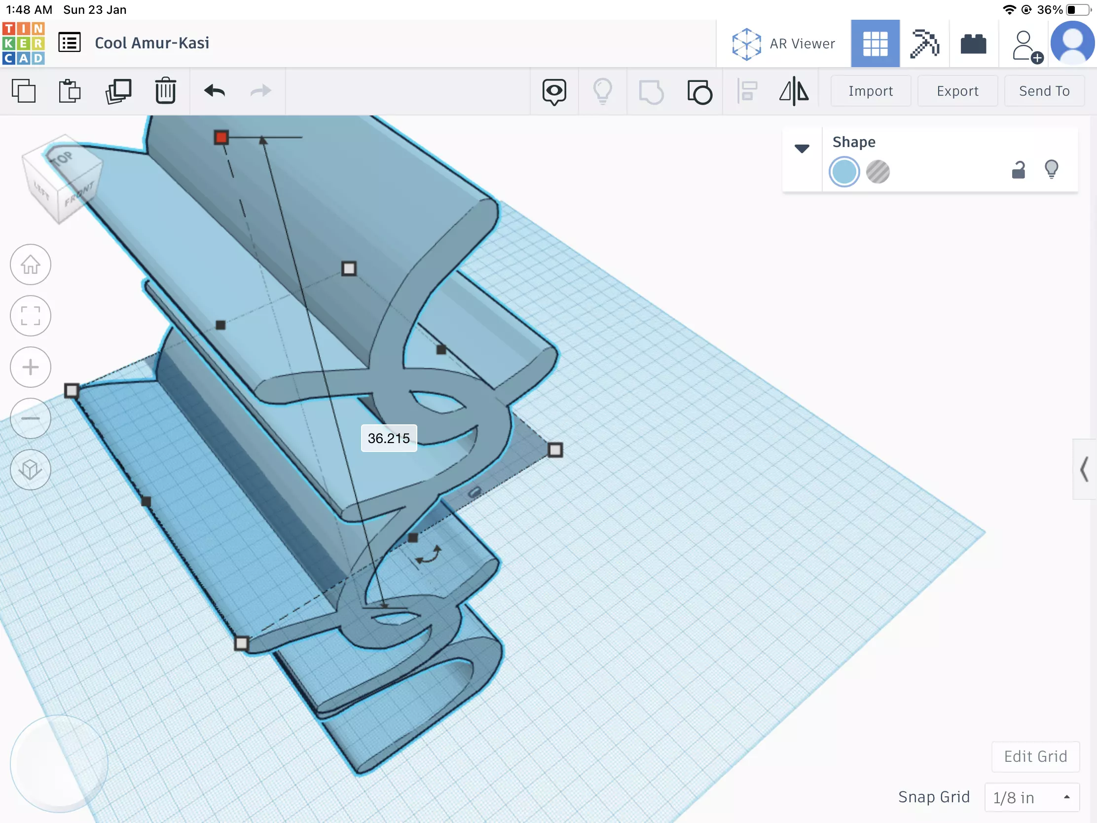 Book shelf stl file 3D print model_0