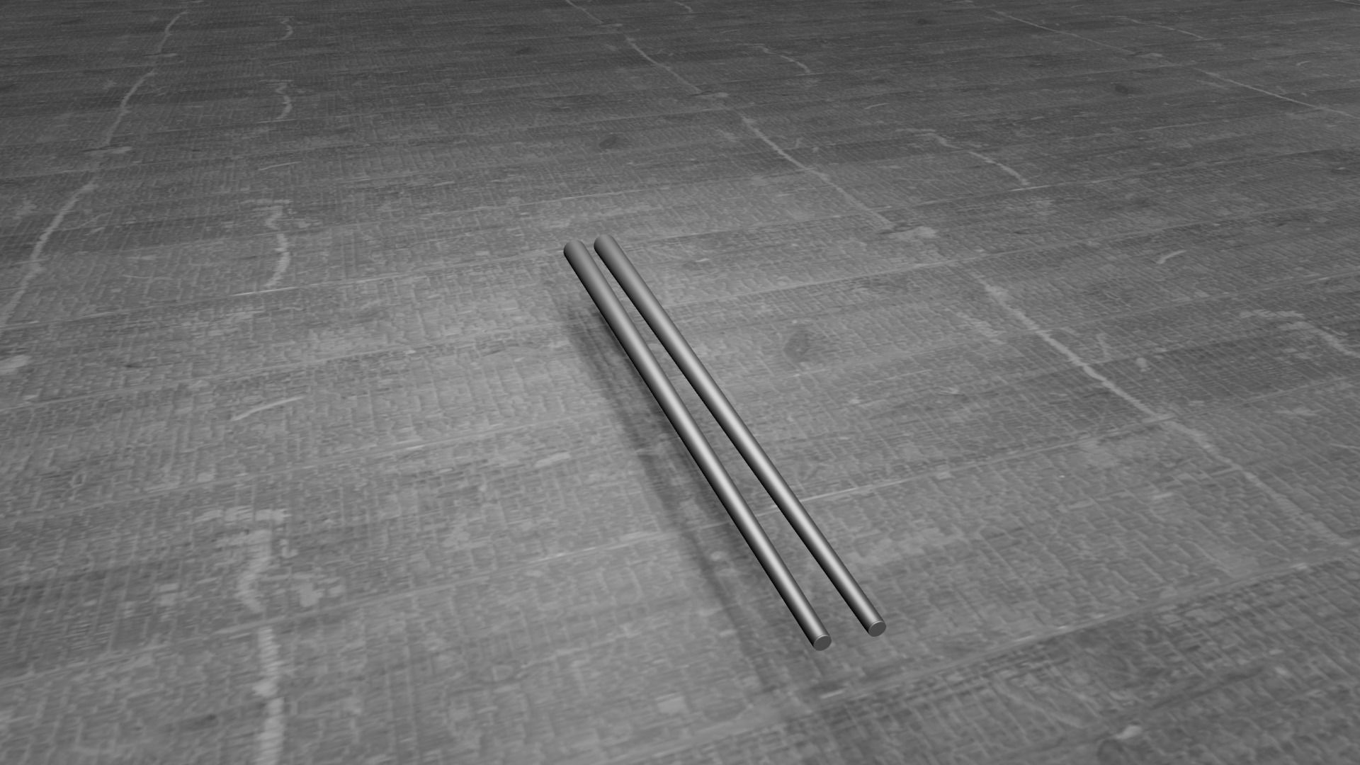 chopsticks set of in box Low-poly 3D model_11