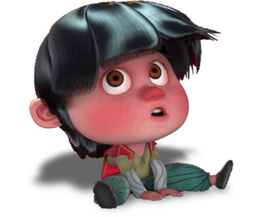 Fananees Cartoon Characters in Ramadan  Low-poly 3D model_5