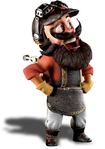 Fananees Cartoon Characters in Ramadan  Low-poly 3D model_7