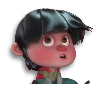 Fananees Cartoon Characters in Ramadan  Low-poly 3D model_4