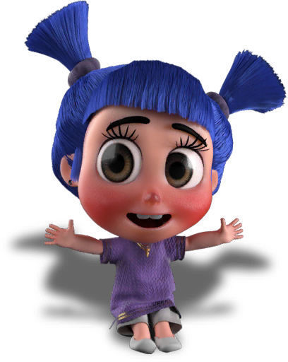 Fananees Cartoon Characters in Ramadan  Low-poly 3D model_9