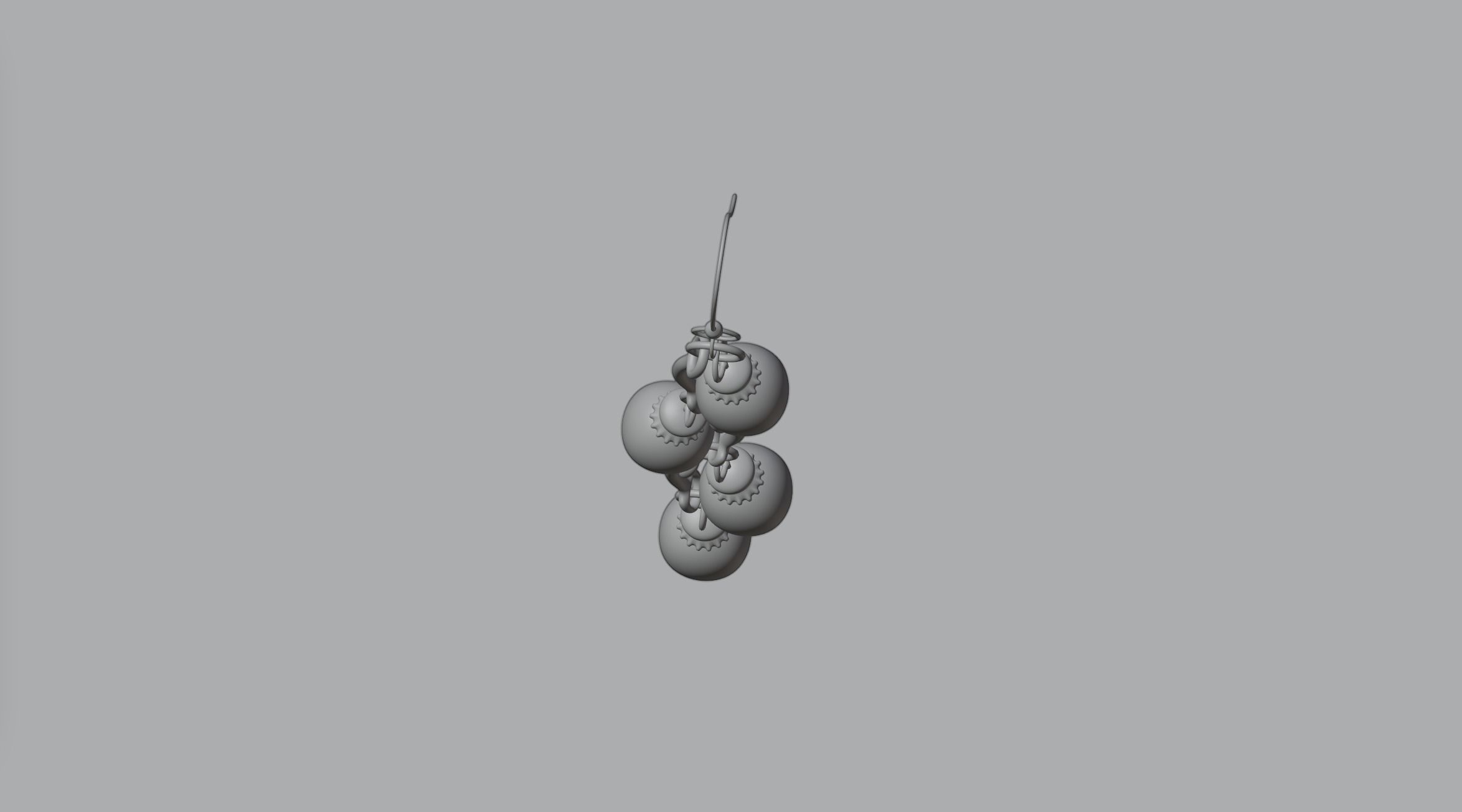 Earrings 11 3D model_4