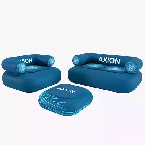 Chillout inflatable furniture Axion 3D model