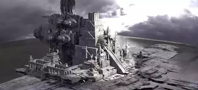 Towers of Ancient Past Aliens Return Kitbash