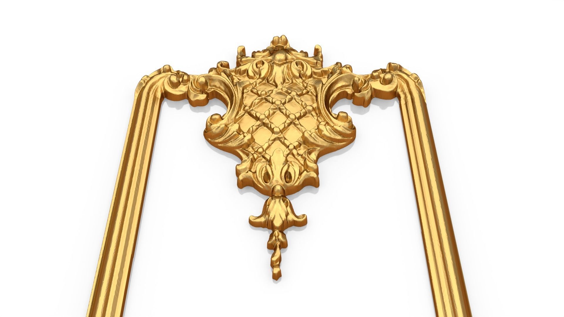 Classic decor ornament 90 3D model_4