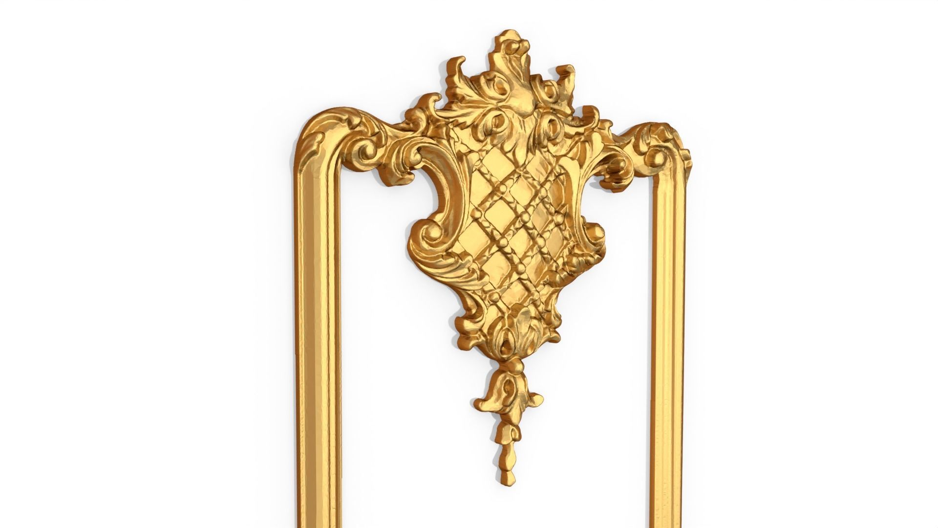 Classic decor ornament 90 3D model_2