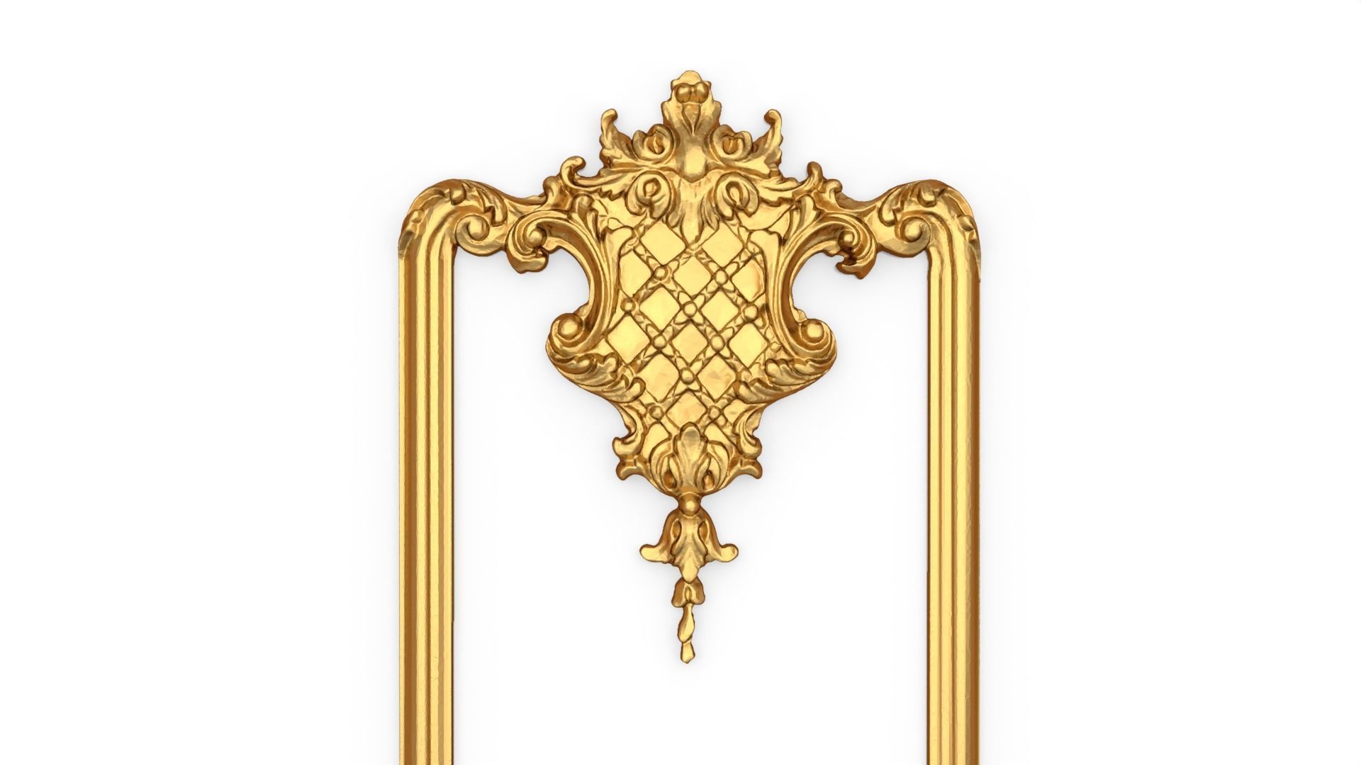 Classic decor ornament 90 3D model_1