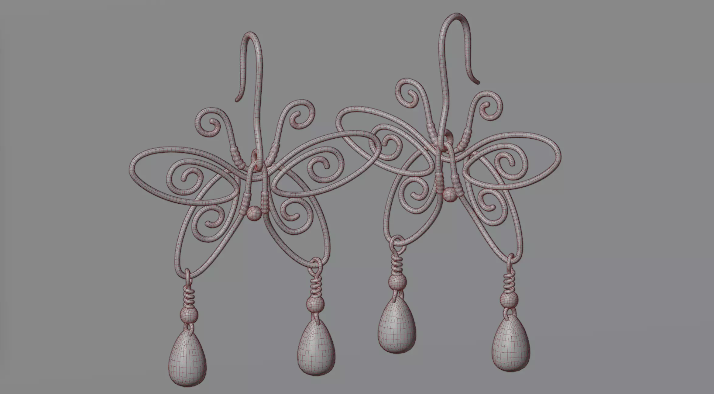 Earrings 13 3D model_0