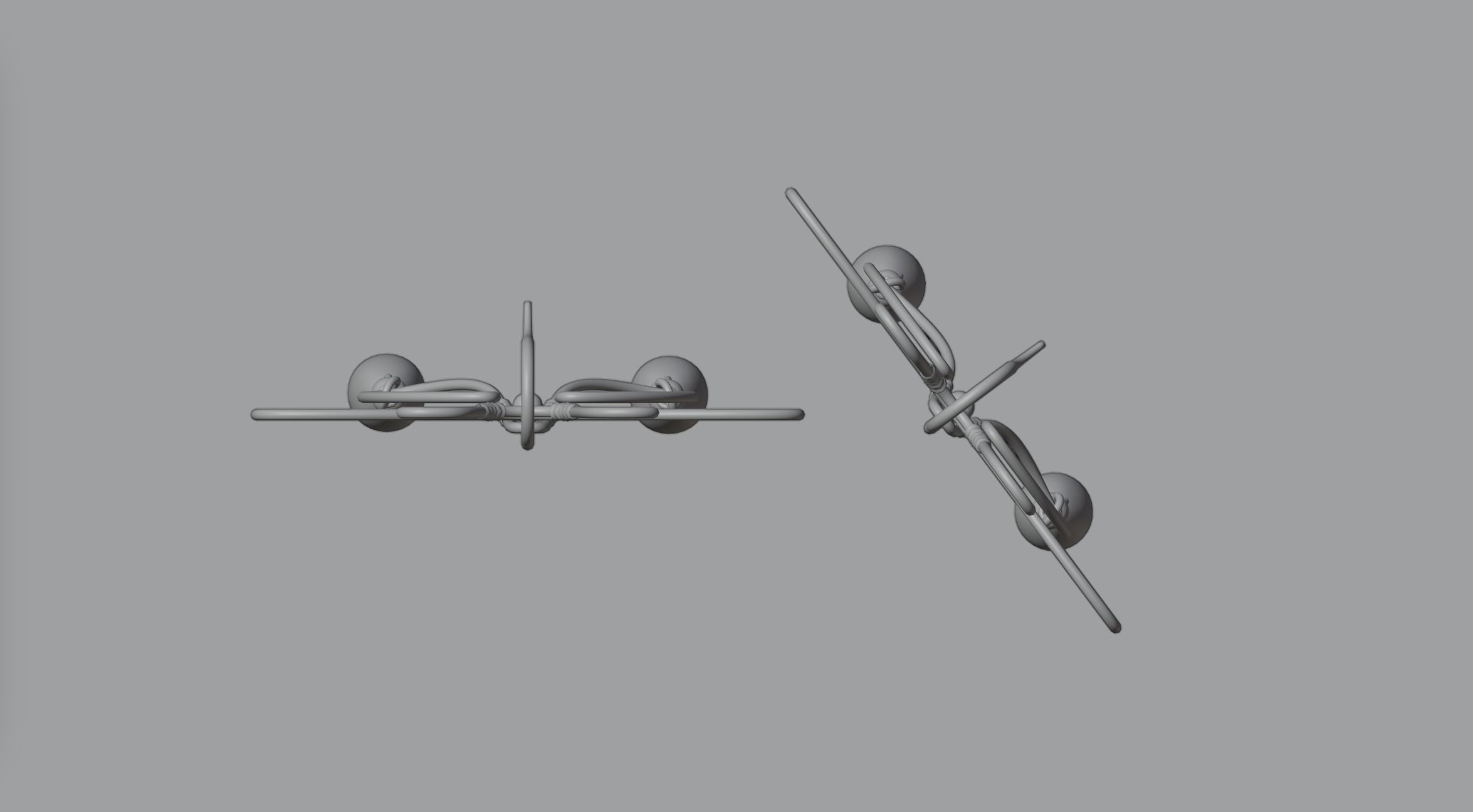 Earrings 13 3D model_4