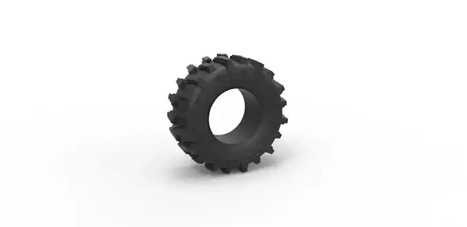 Offroad tire 12 Scale 1 to 25