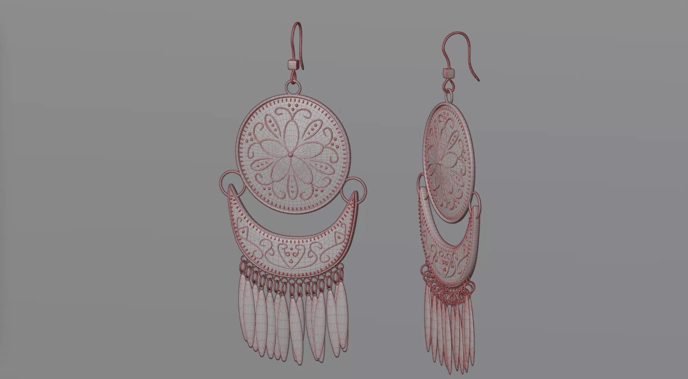 Earrings 16 3D model_0