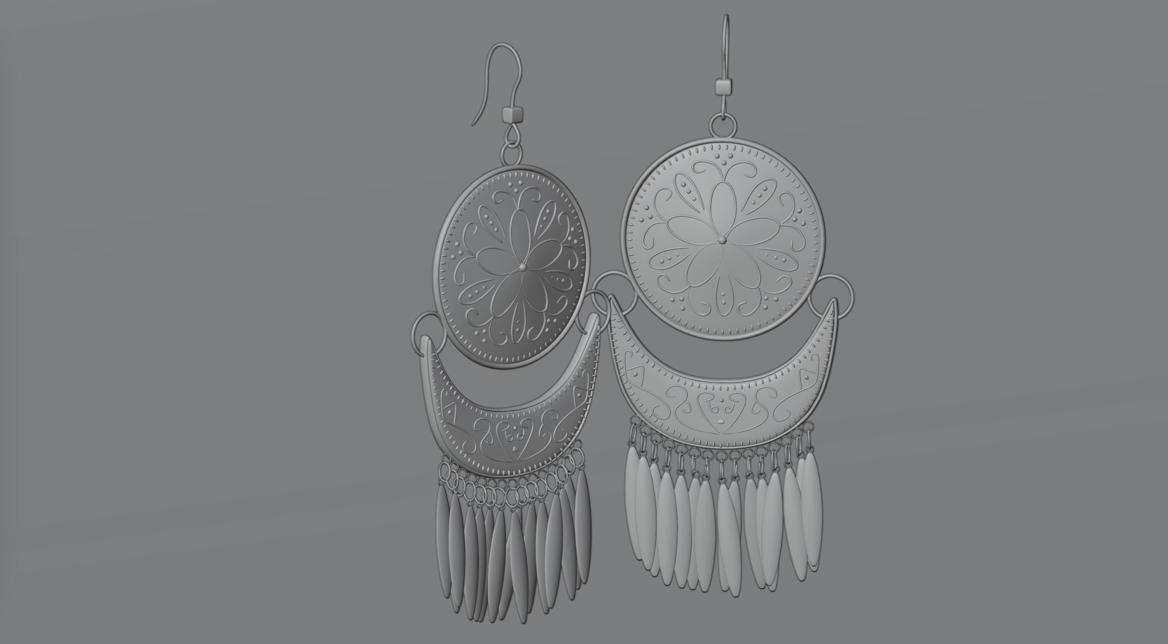 Earrings 16 3D model_1