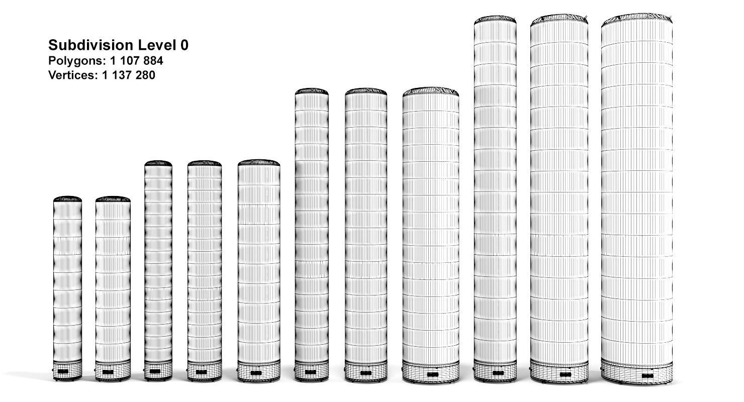 Tube inflatable Axion 3D model_10