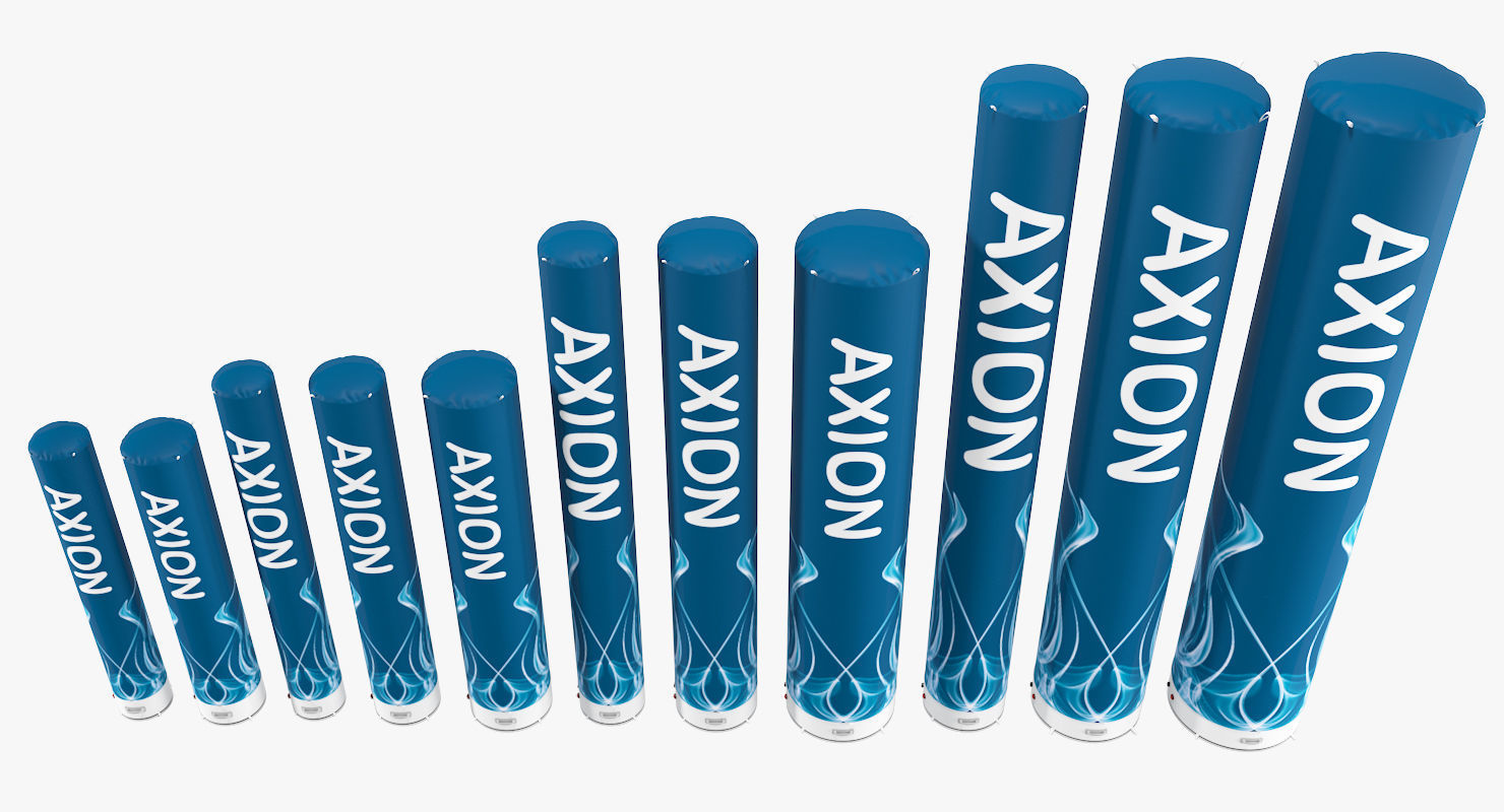 Tube inflatable Axion 3D model_2