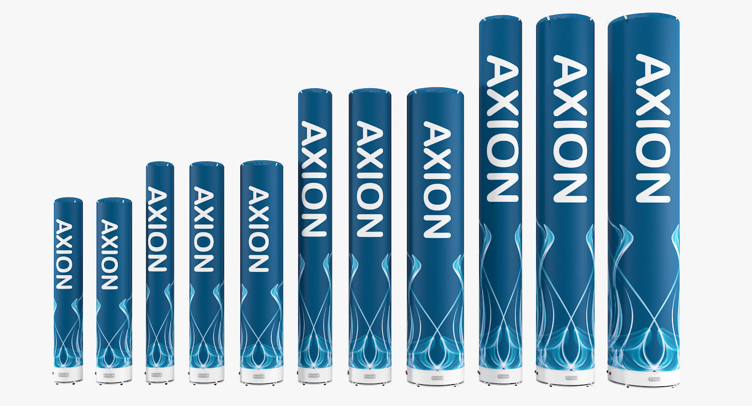 Tube inflatable Axion 3D model_1