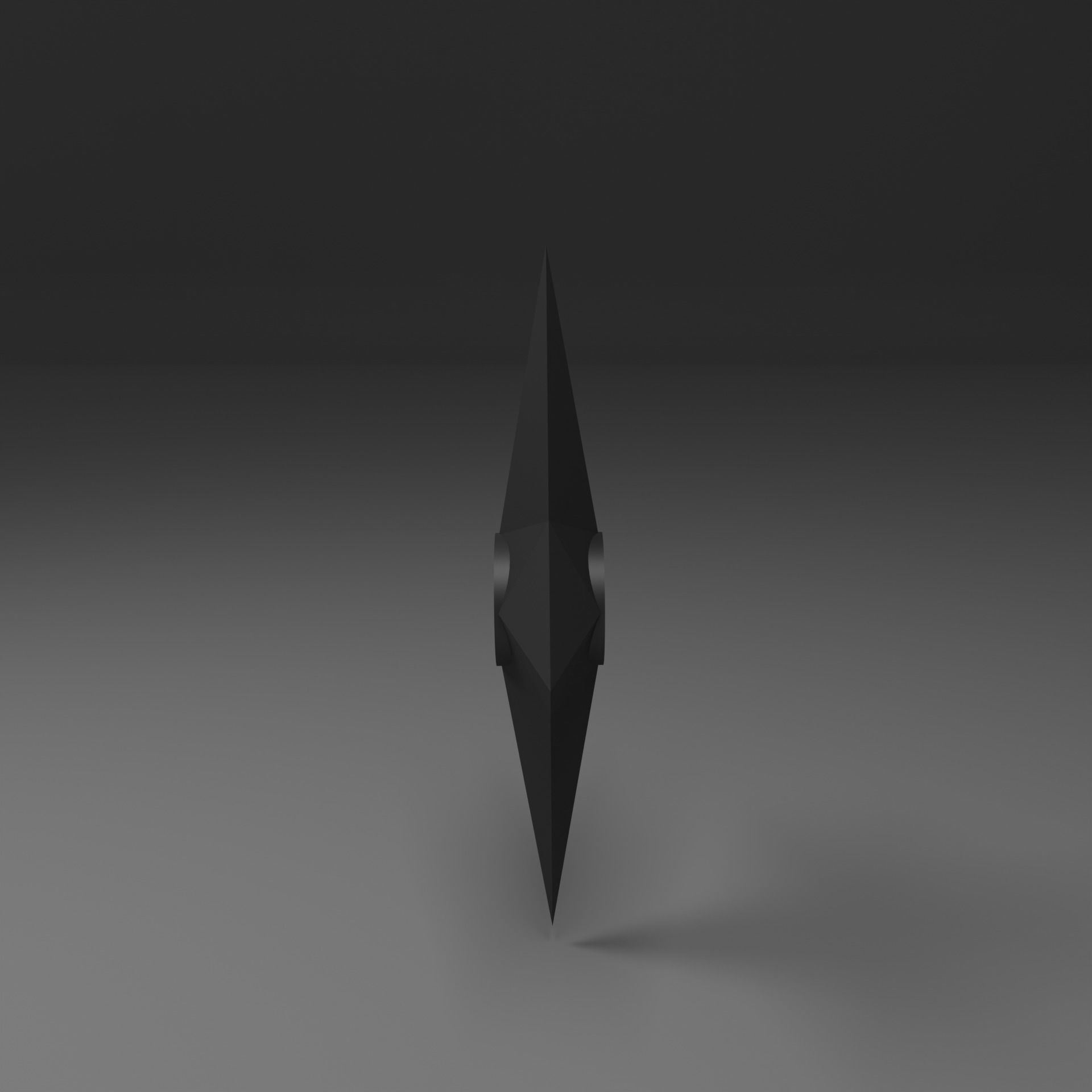 Kunai and Shuriken from the anime Naruto Free 3D model_6