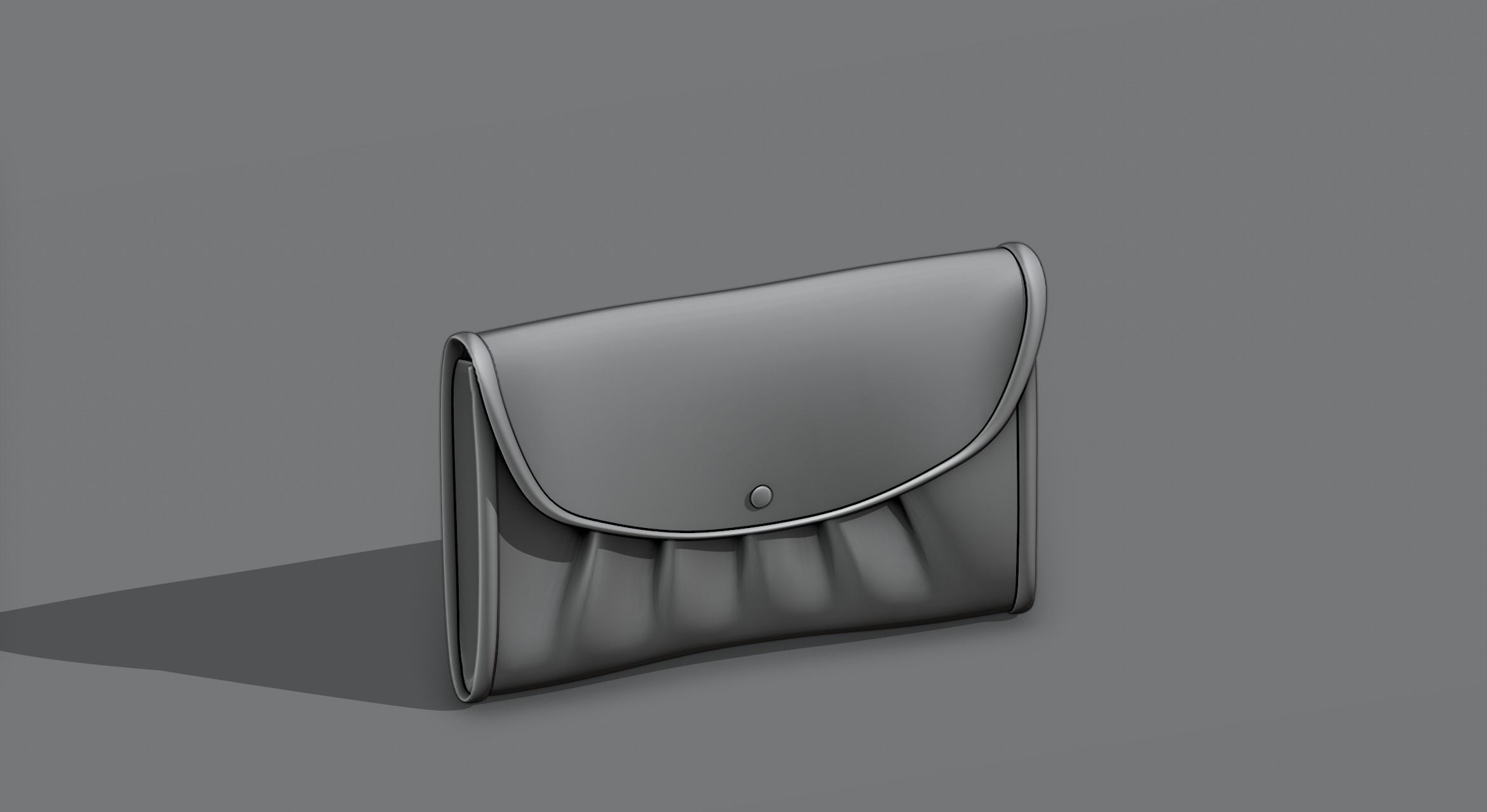 Clutch 2 purse 3D model_5