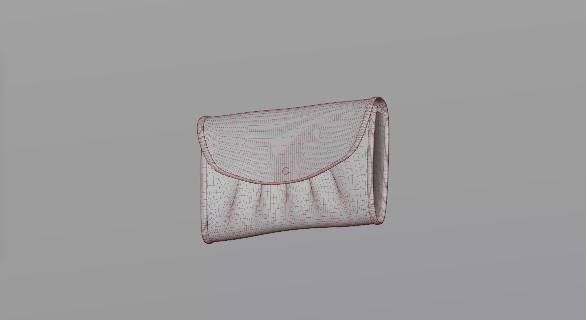 Clutch 2 purse 3D model_0